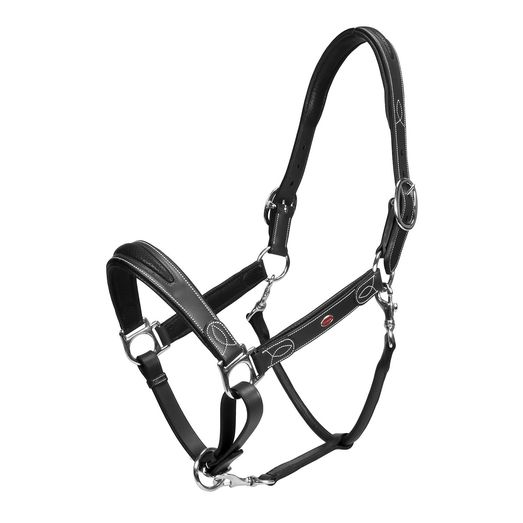 Whitaker Hc070 Chicago Leather Headcollar Black