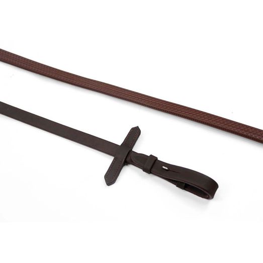 Whitaker Rer055 Ready To Ride Rubber Reins Havana