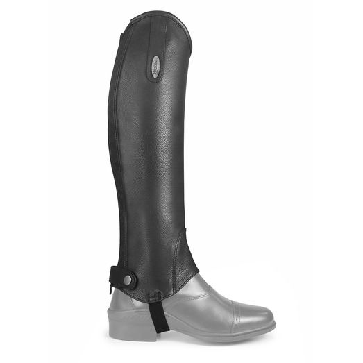 Brogini Lg035 Vicenza Leather Regular Gaiter Black