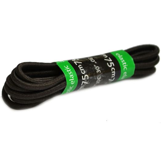 Brogini El75 Elastic Laces Black