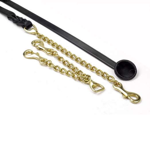 Whitaker Lcl Leather Show Lead Black