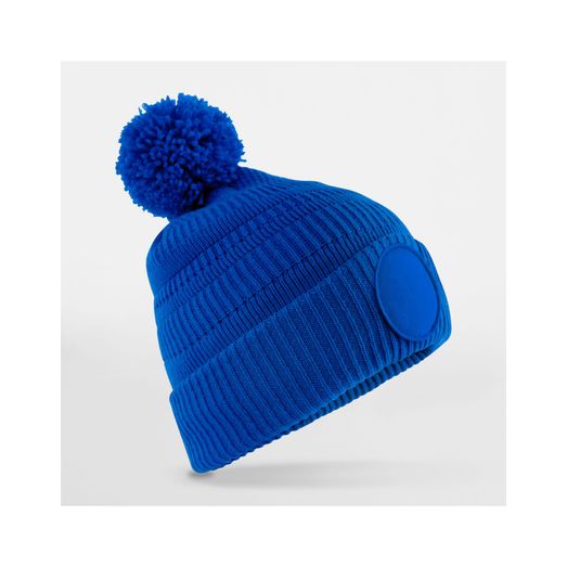 Beechfield Fan Patch Beanie _x000D_ Bright Royal