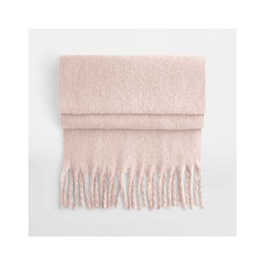 Beechfield Fluffy Scarf Blush