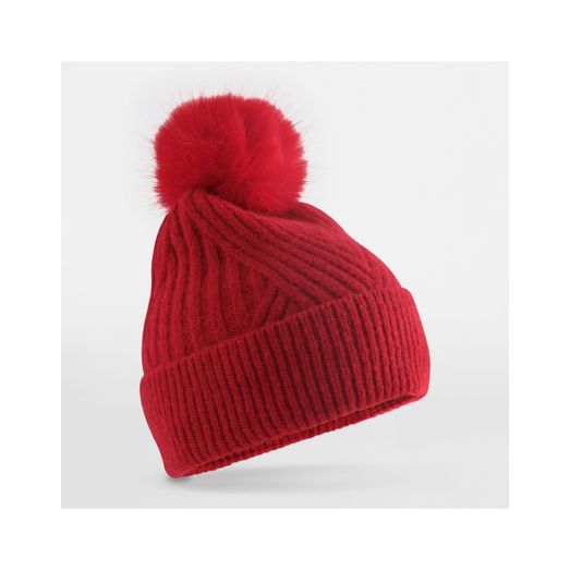 Beechfield Snow Luxe Beanie Classic Red