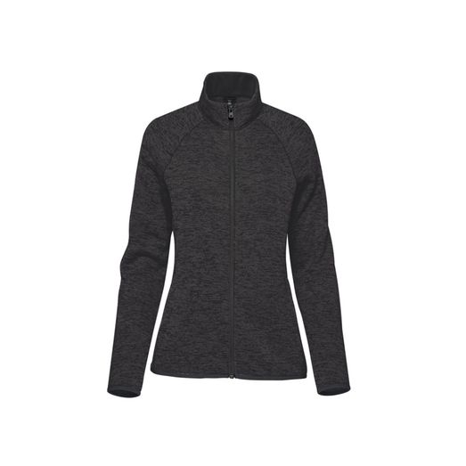 Stormtech Women's Yosemite Full Zip Fleece Jacket Black Heather