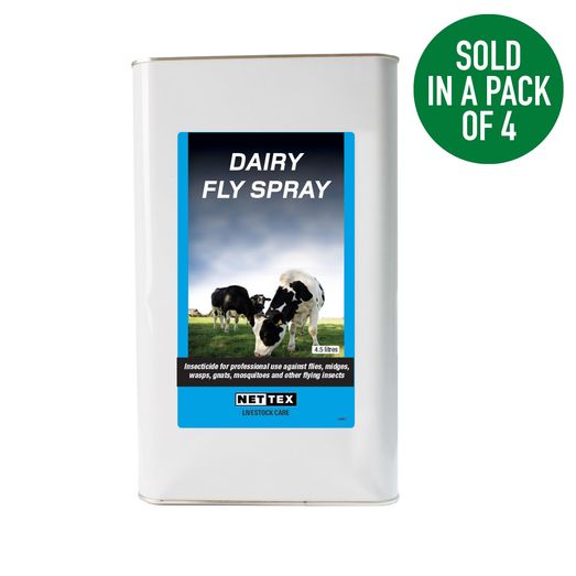 Nettex Agri Dairy Fly Spray (4 Pack)