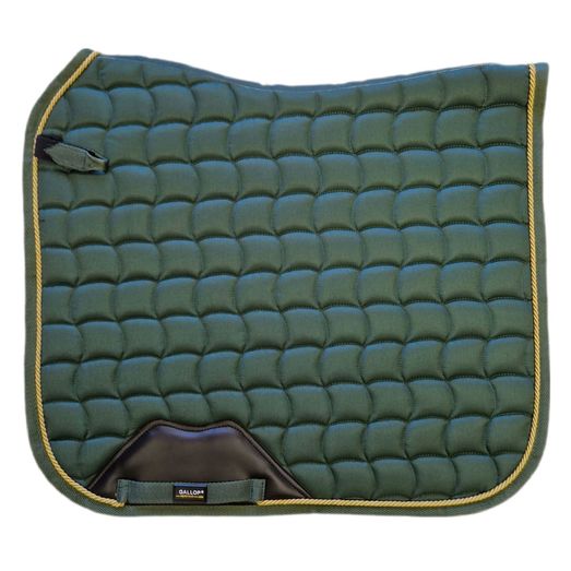 Gallop Dressage Saddle Pad Green