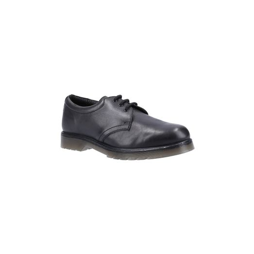 Amblers Aldershot Leather Gibson Shoe Black