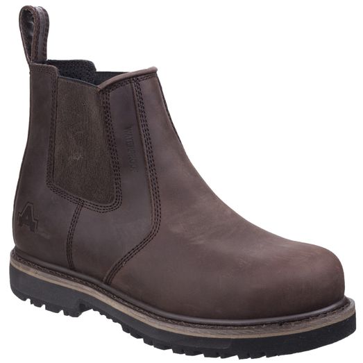 Amblers AS231 Dealer Safety Boot Brown