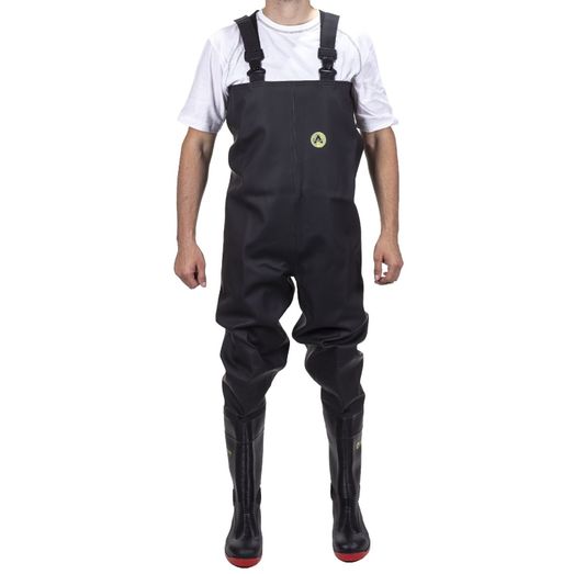 Amblers Danube Chest Safety Wader Black