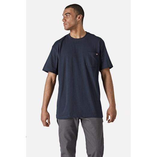Dickies Short Sleeve Cotton T-Shirt Navy Blue