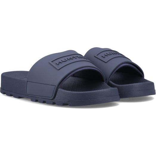 Hunter Core Embossed Slider Hunter Navy