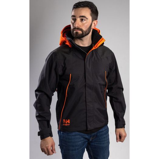 Helly Hansen Workwear Chelsea Evolution Shell Jacket Ebony