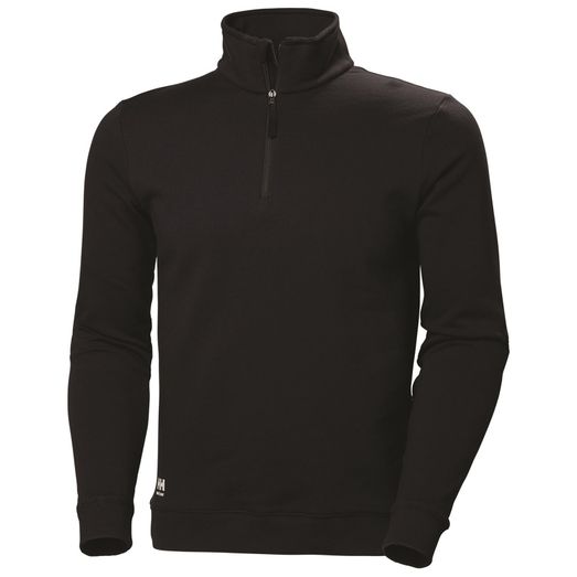 Helly Hansen Workwear Classic Half Zip Sweatshirt Black