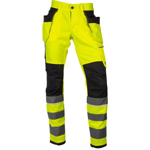 Helly Hansen Workwear UC-ME Construction Trouser CL2 Hi Vis Yellow/Ebony