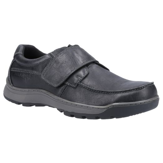 Hush Puppies Casper Touch Fastening Shoes Black