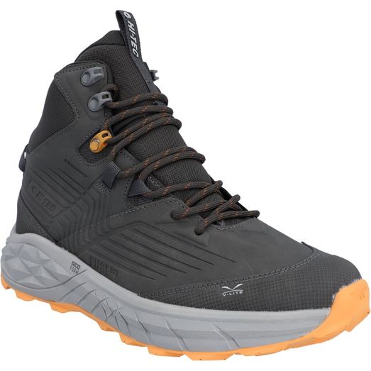 Hi-Tec Fuse Trek Mid Hiking Boots Chocolate Brown/Timber Wolf