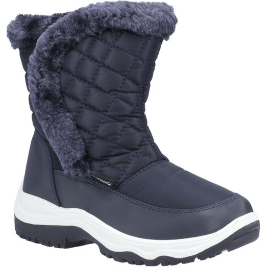 Ladies Cotswold Butterrow Wellingtons Navy