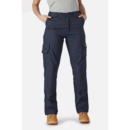 Ladies Dickies Everyday Flex Trousers Dark Navy