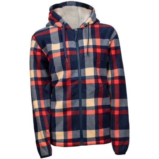 Ladies Hard Yakka Check Zoodie Multicoloured