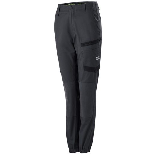 Ladies Hard Yakka Raptor Cuffed Pant Black