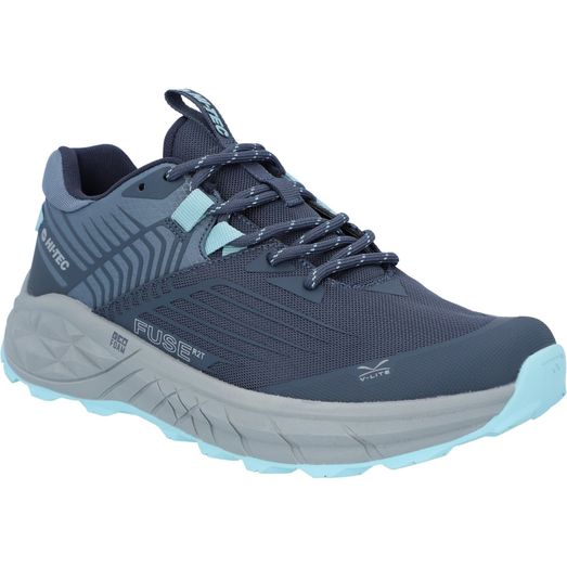 Ladies Hi-Tec Fuse Trail Low Trainers Grisaille/Flintstone