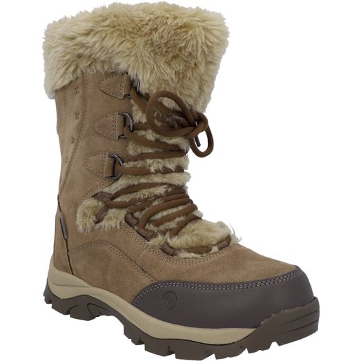 Ladies Hi-Tec Mortiz 200 Hiking Boots Light Brown