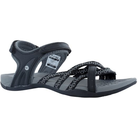 Ladies Hi-Tec Savanna II Sandal Black/Charcoal