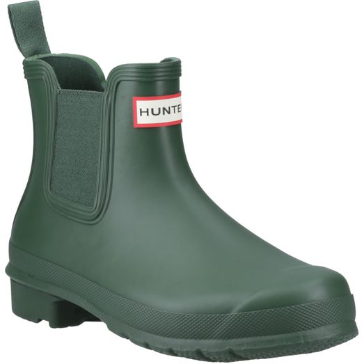 Ladies Hunter Original Chelsea Boots Hunter Green