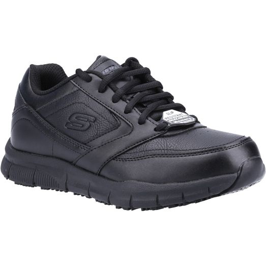 Ladies Skechers Workwear Nampa Wyola Occupational Shoes Black