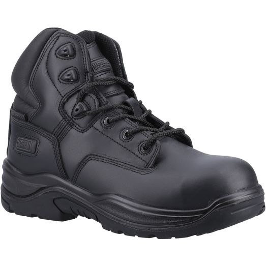 Magnum Responder Side-Zip CT CP WP Uniform Safety Boot Black