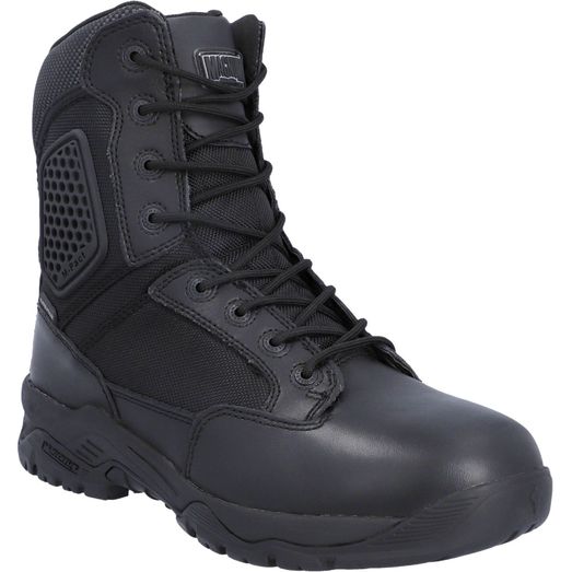 Magnum Strike Force 8.0 Side-Zip WP Uniform Boot Black