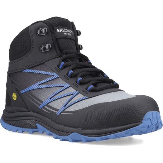 Skechers Workwear Puxal Firmle Safety Boots Black/Blue