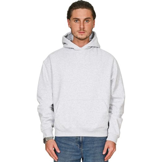 Casual Classics Premium Combed 330 Boxy Oversize Tall Hood - Ash Grey