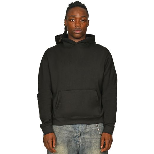Casual Classics Premium Combed 330 Boxy Oversize Tall Hood - Black