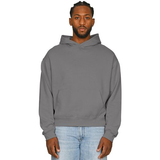 Casual Classics Ringspun Blended 280 Boxy Oversize Hood - Charcoal