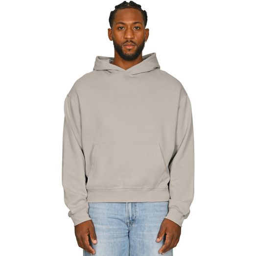 Casual Classics Ringspun Blended 280 Boxy Oversize Hood - Stone