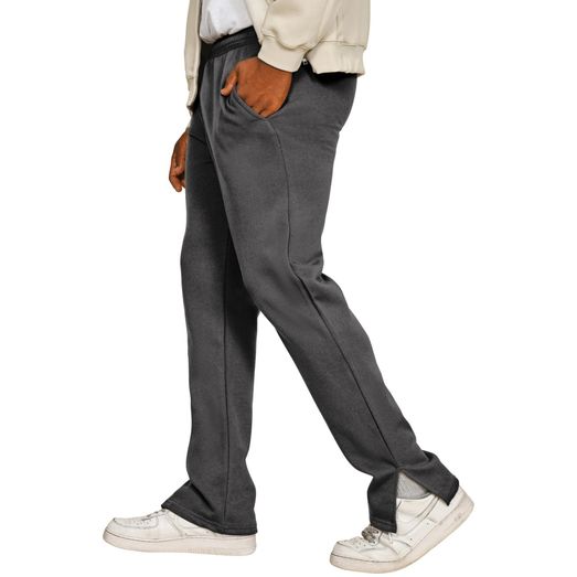 Casual Classics Ringspun Blended Core 280 Split Hem Jogpant Tall - Charcoal