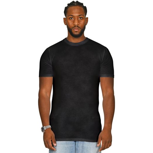 Casual Classics Ringspun Combed 180 Acid Wash Muscle T-Shirt - Acid Black