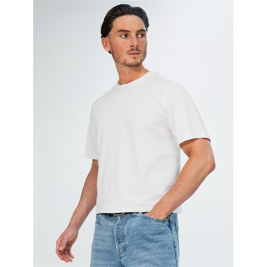 Casual Classics Ringspun Combed 180 Shrunken T-Shirt - White