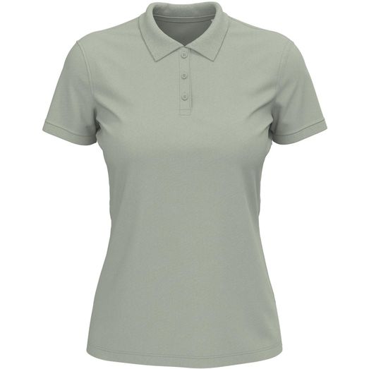 Stedman Lux Cotton Polo 180 Ladies - Soft Grey