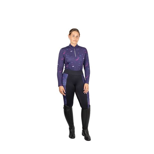 Hy Equestrian Elevate Out of this World Base Layer Navy/Magenta