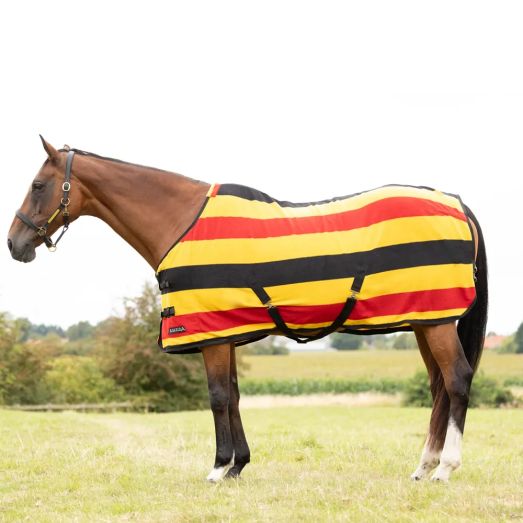 HyCONIC Newmarket Fleece Rug Yellow/Red/Black