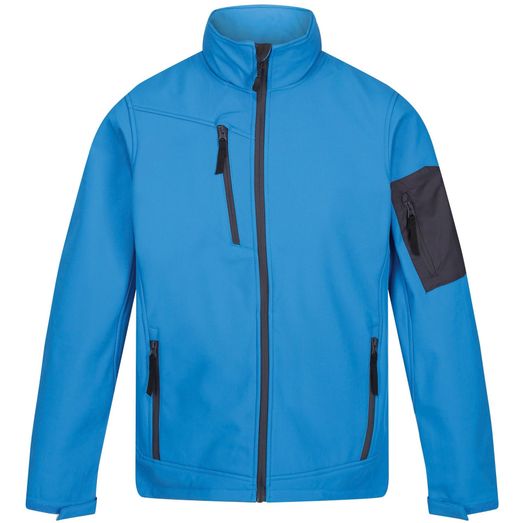 Regatta Professional Arcola 3 Layer Membrane Softshell - French Blue/Seal Grey