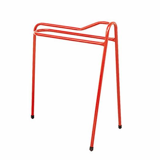 Three Leg Saddle Display Stand Red