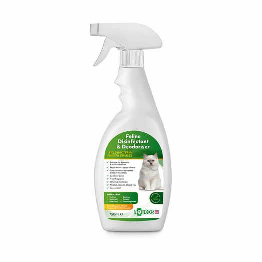 Aqueos Disinfectant &amp; Deodoriser for Cats