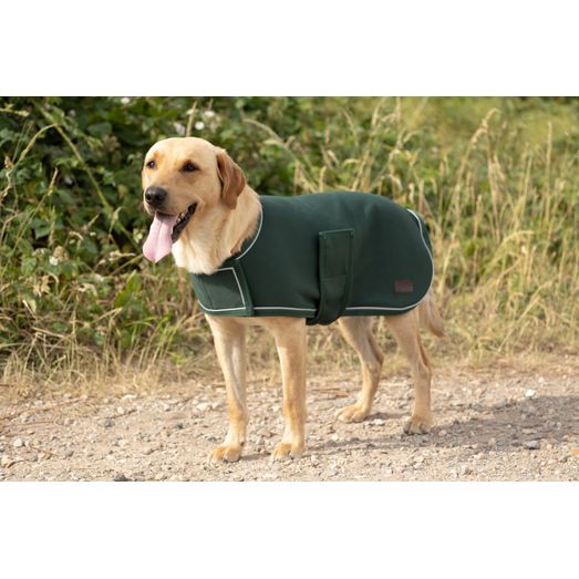 Benji &amp; Flo Luxesoft Dog Coat Forest Green