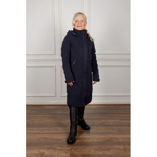 Coldstream Next Generation Maxton Long Waterproof Coat - Navy