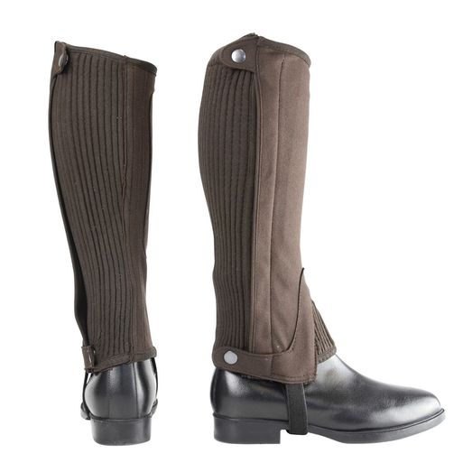 Hy Equestrian Amara Half Chaps - Brown