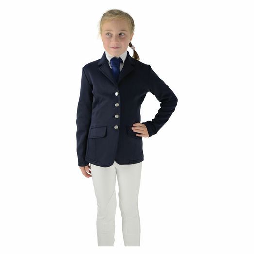 Hy Equestrian Children's Cotswold Competition Jacket - Navy
